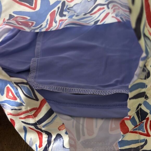 NWT Southern Marsh Jubilee swim trunks red/blue Sz M bathing suit men - Picture 10 of 10